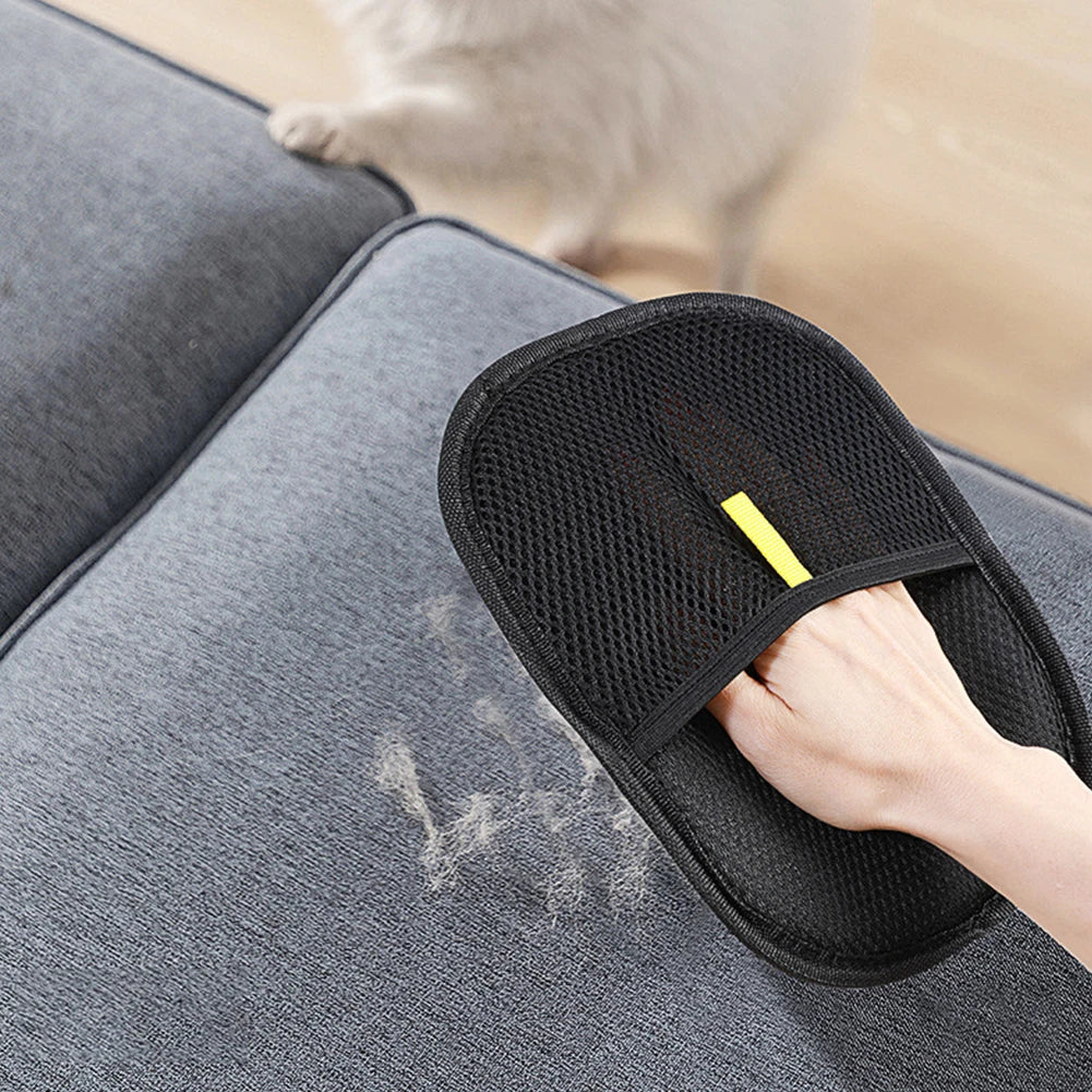 Capture Every Last Fur: Reusable Pet Hair Removal Gloves for Effortless Grooming and Home Maintenance