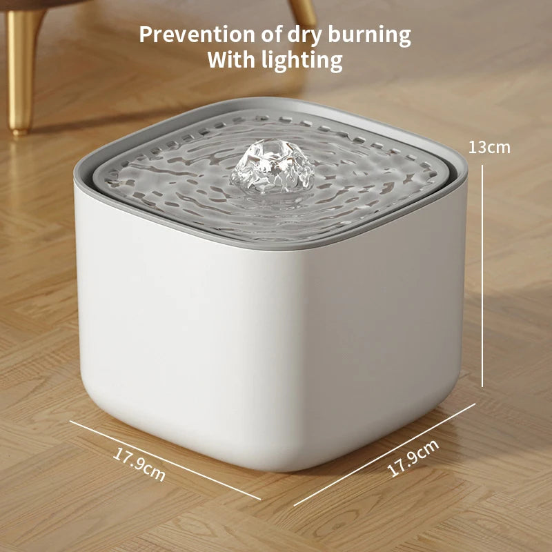 Revolutionize Your Cat's Hydration with the 3L Automatic Water Fountain - Ultra-Quiet USB Pet Water Dispenser with Filtration System