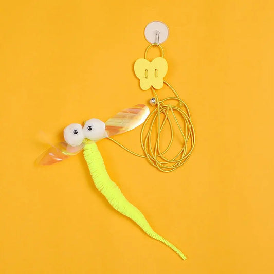 Exciting Interactive Cat Toy - Hanging Feather Teaser for Endless Fun and Engagement!