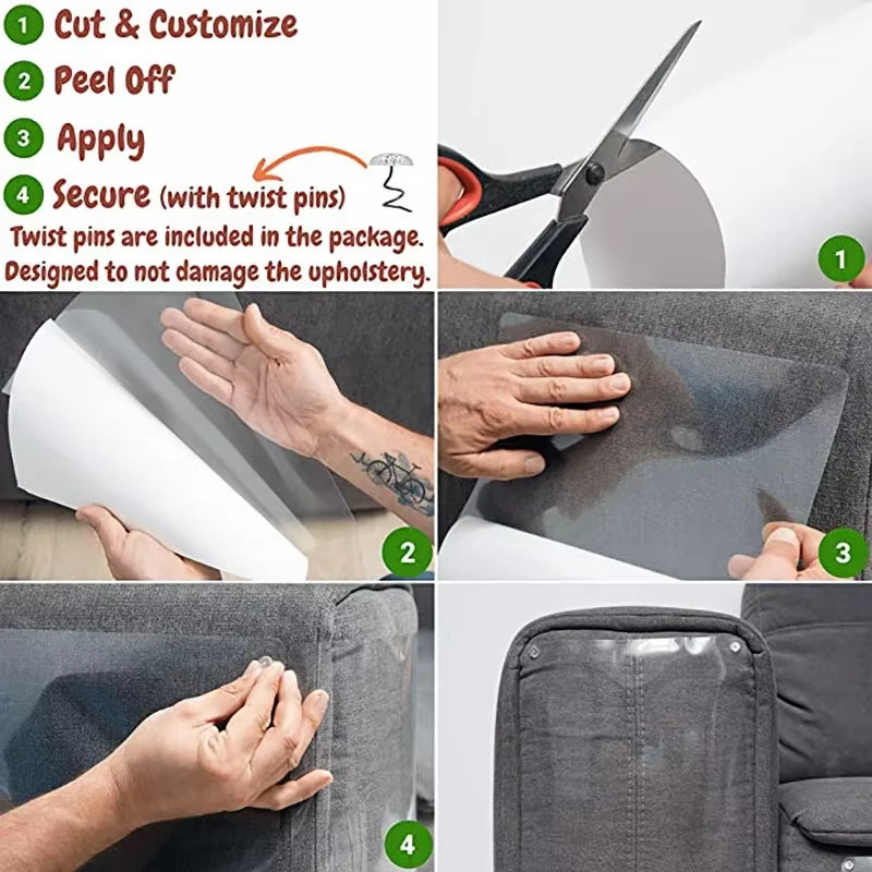 Ultimate Cat Scratch Furniture Protector - Keep Your Couch Safe with our Anti-Scratch Guard Tape