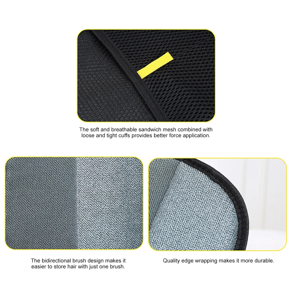 Capture Every Last Fur: Reusable Pet Hair Removal Gloves for Effortless Grooming and Home Maintenance