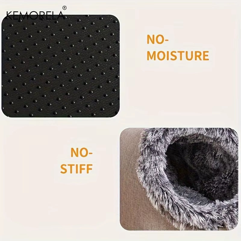 Cozy & Portable Cat Bed: Your Feline's New Favorite Sleep Spot!