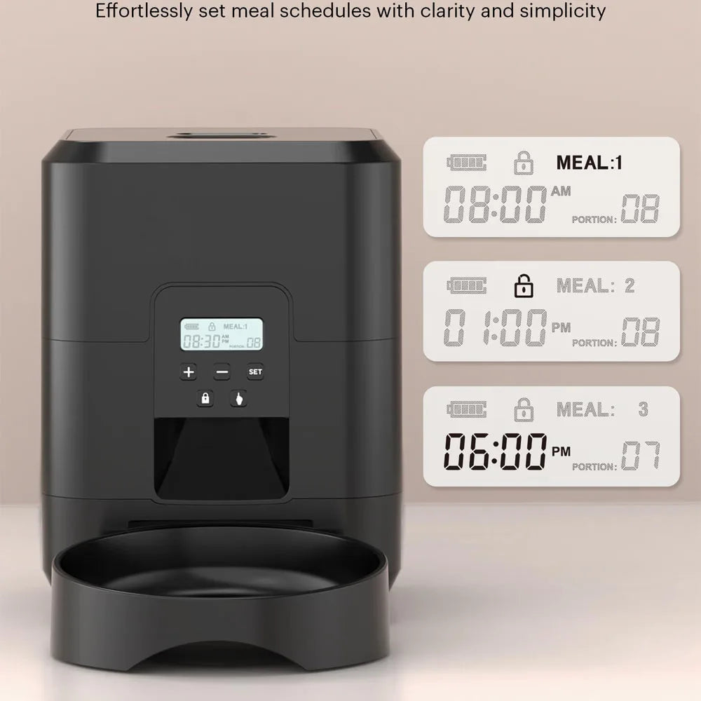 Revolutionary Automatic Cat and Dog Feeder: Timed, Quantitative & Effortless Feeding Solution