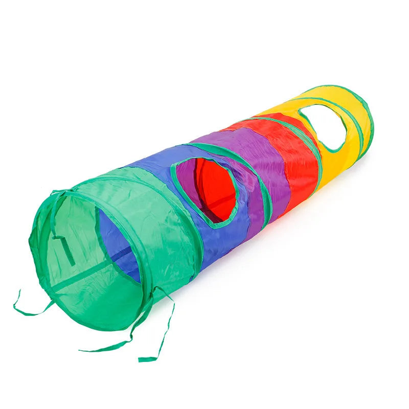 Make Playtime Pawesome with Our Cat Tunnel – Foldable & Fun for Cats, Rabbits, and More!