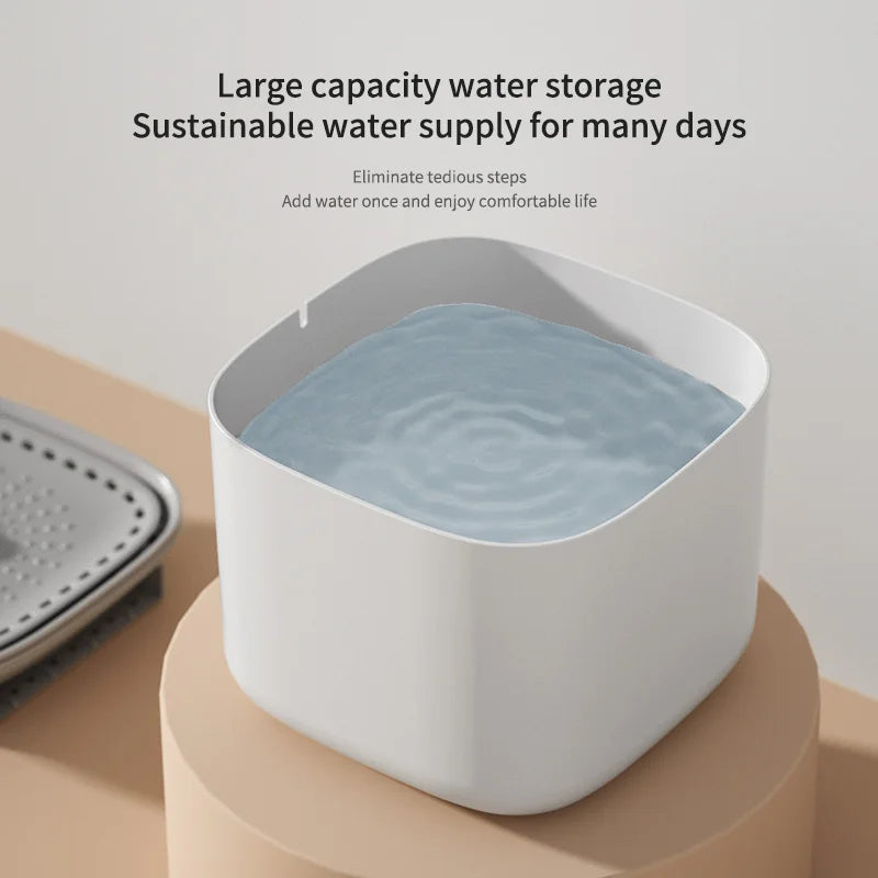 Revolutionize Your Cat's Hydration with the 3L Automatic Water Fountain - Ultra-Quiet USB Pet Water Dispenser with Filtration System