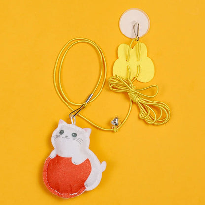 Exciting Interactive Cat Toy - Hanging Feather Teaser for Endless Fun and Engagement!
