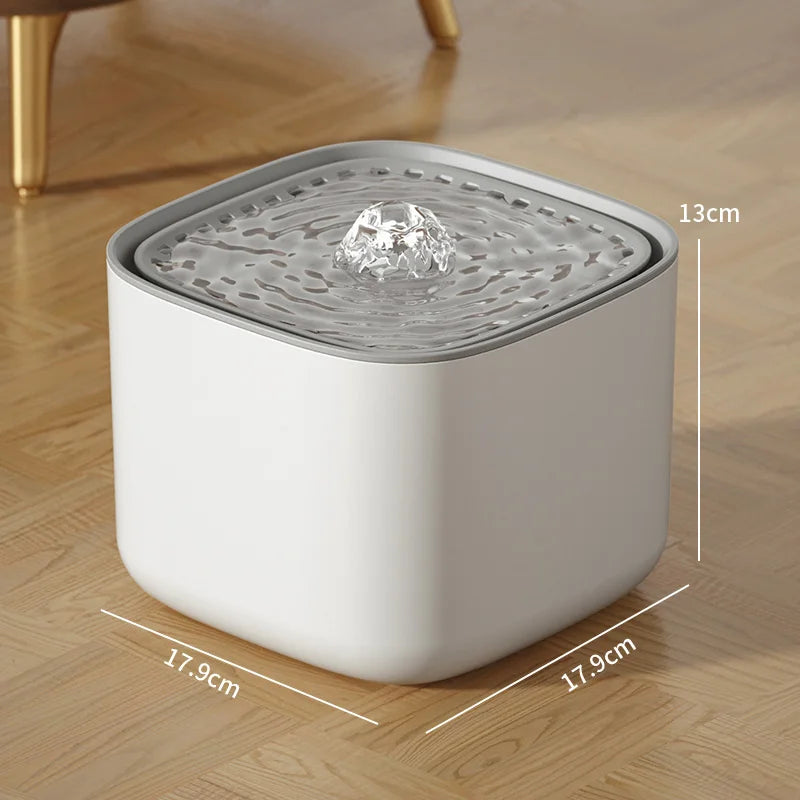 Revolutionize Your Cat's Hydration with the 3L Automatic Water Fountain - Ultra-Quiet USB Pet Water Dispenser with Filtration System