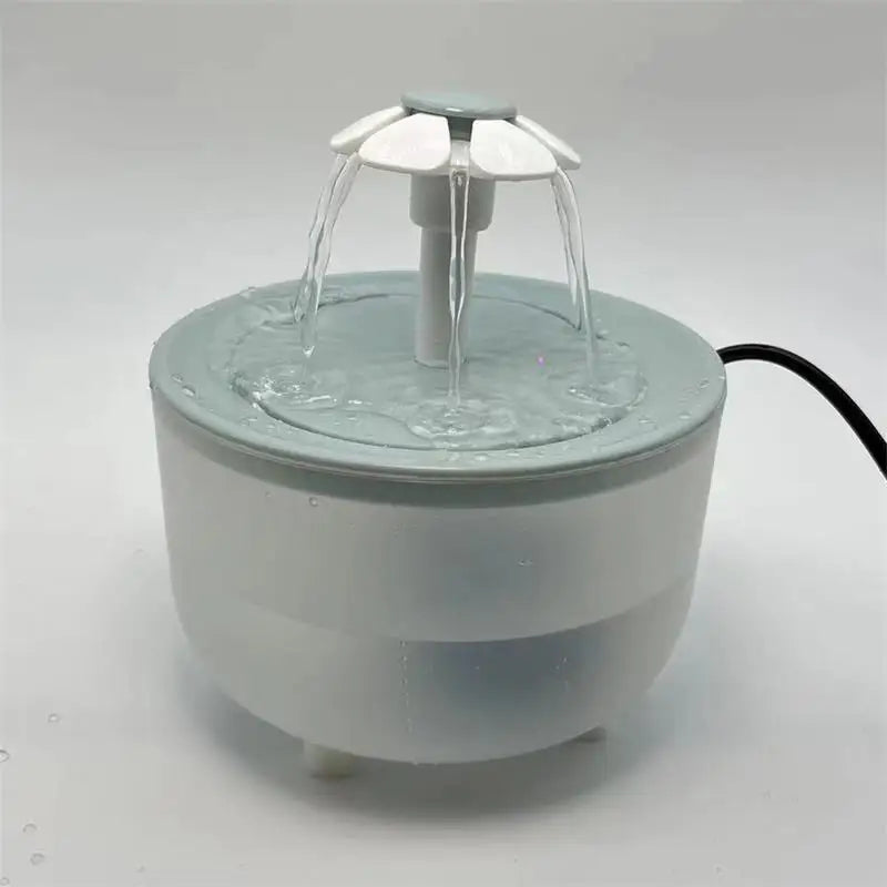Elevate Your Cat's Hydration with the Pets Water Fountain - 1.2L Automatic Filtered USB Cat Drinker