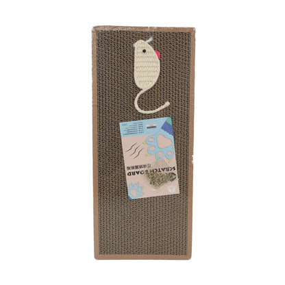 Discover the Ultimate Cat Scratching Board – Durable Oval Corrugated Paper Nest for Happy, Healthy Cats!