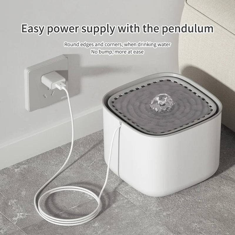 Revolutionize Your Cat's Hydration with the 3L Automatic Water Fountain - Ultra-Quiet USB Pet Water Dispenser with Filtration System