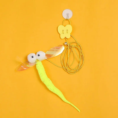 Exciting Interactive Cat Toy - Hanging Feather Teaser for Endless Fun and Engagement!