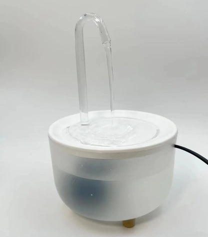 Elevate Your Cat's Hydration with the Pets Water Fountain - 1.2L Automatic Filtered USB Cat Drinker