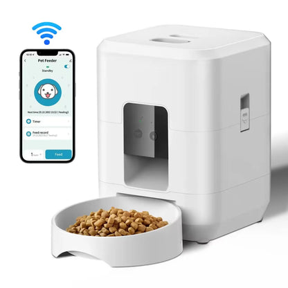 Revolutionary Automatic Cat and Dog Feeder: Timed, Quantitative & Effortless Feeding Solution