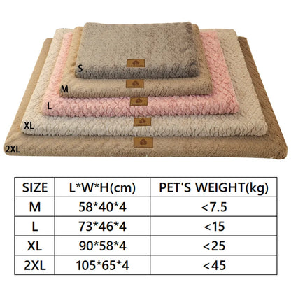 Luxurious 3D Foam Orthopedic Dog Bed with Removable Faux Fur Cover - Waterproof & Anti-Slip for Ultimate Comfort!