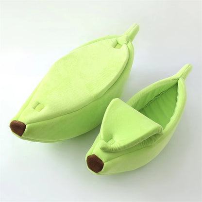 Transform Your Pet's Relaxation with Our Adorable Banana Cat Bed House - Cozy, Durable, and Available in Multiple Colors!